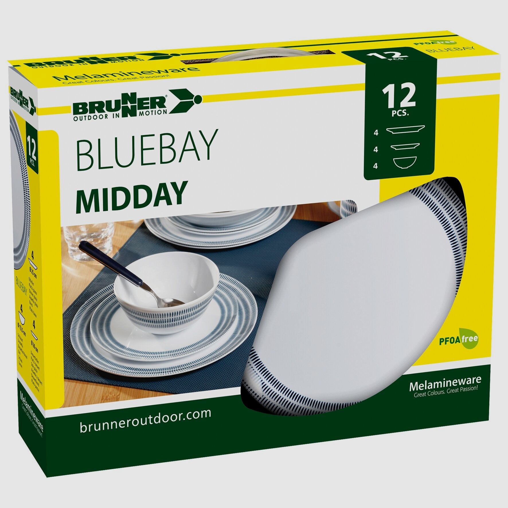 Service de table Midday Bluebay, image 2 sur 2