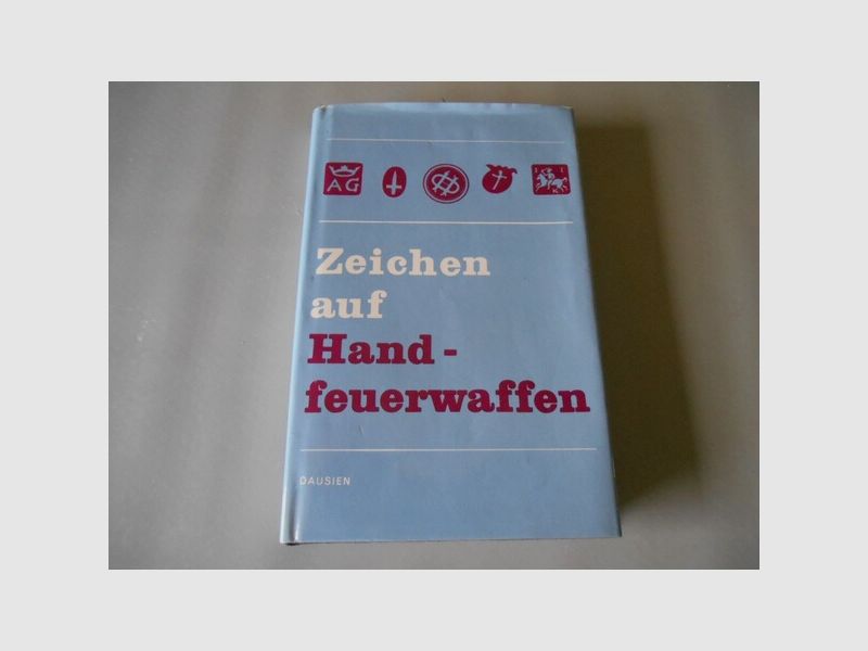 Zeichen auf Hand- Feuerwaffen