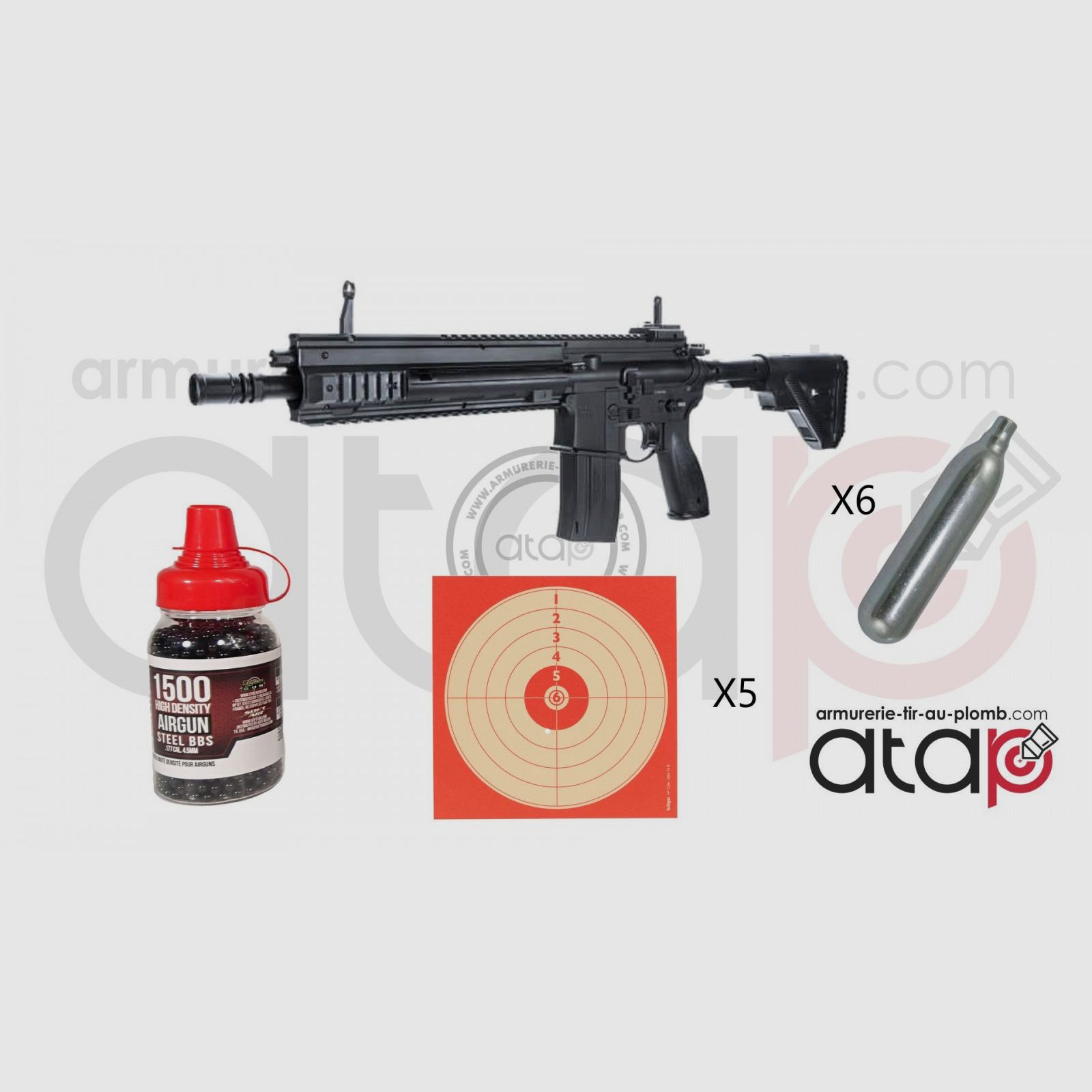 Klaar om te schieten pakket H&K 416 A5 Burst, afbeelding 1 van 9