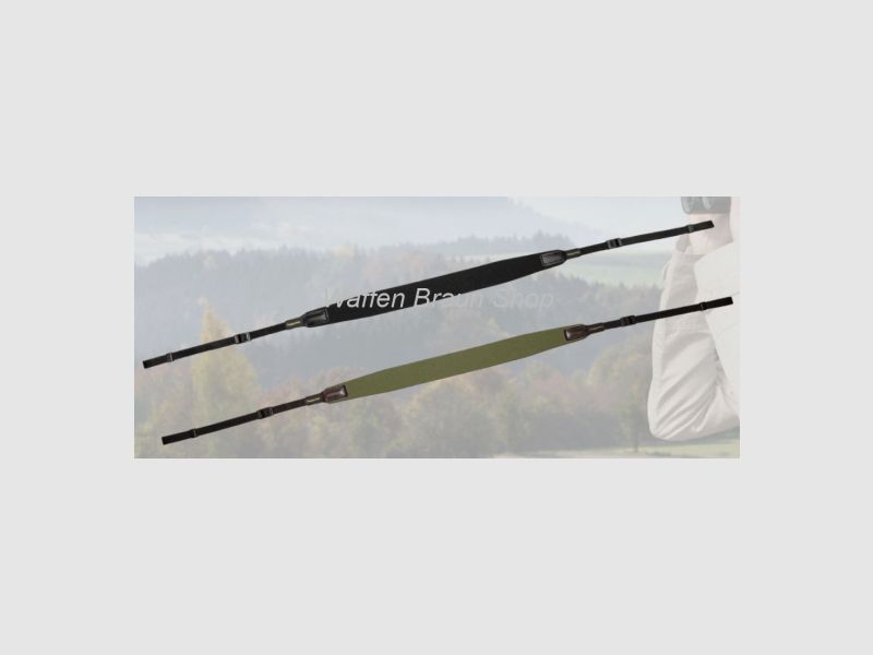 Niggeloh binocular strap Standard Neoprene Black