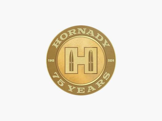 Hornady "75 Anniversary" - Blechschild