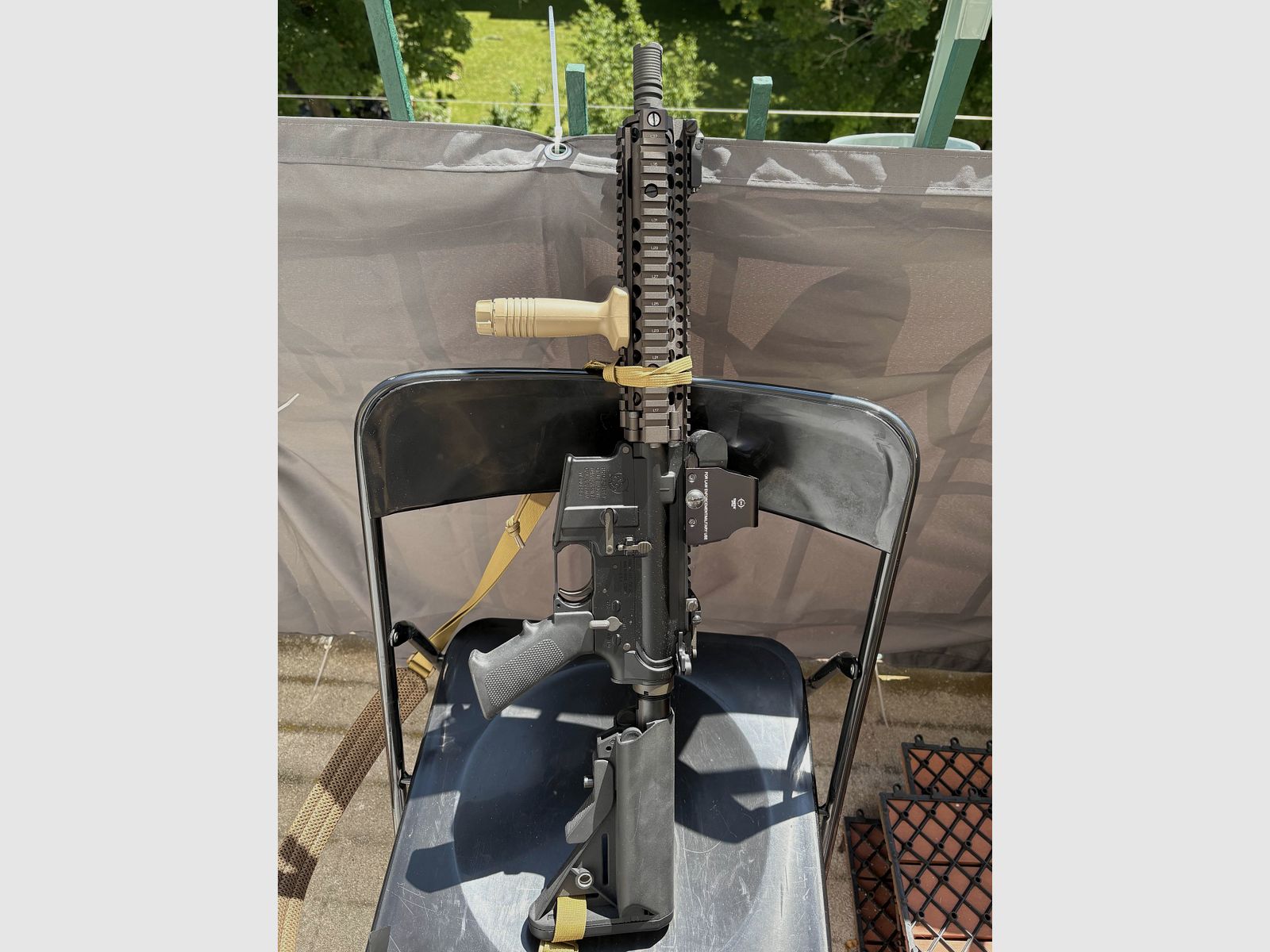 GHK x Colt/Daniel Defense M4 MK. 18 Mod. 1 GBBR inkl. 5  M4 Gas Magazin (Gen.2)