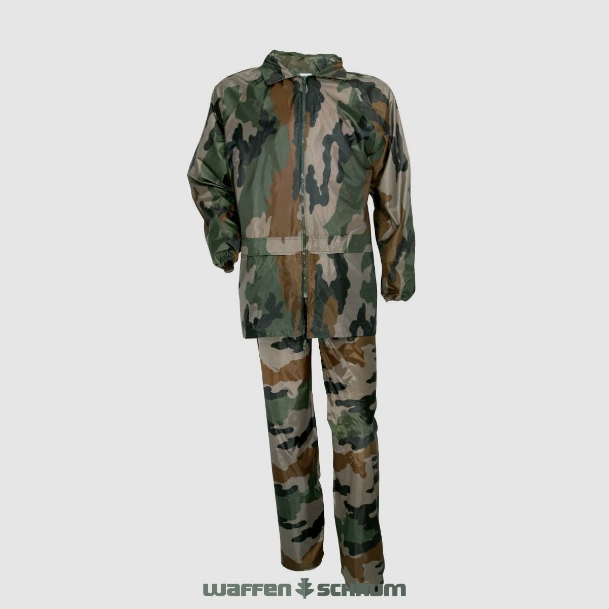 Percussion rain suit camouflage pattern Centre Europe