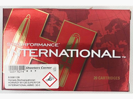 Hornady rifle cartridge SPFI GMX cal. .30-06 165grs