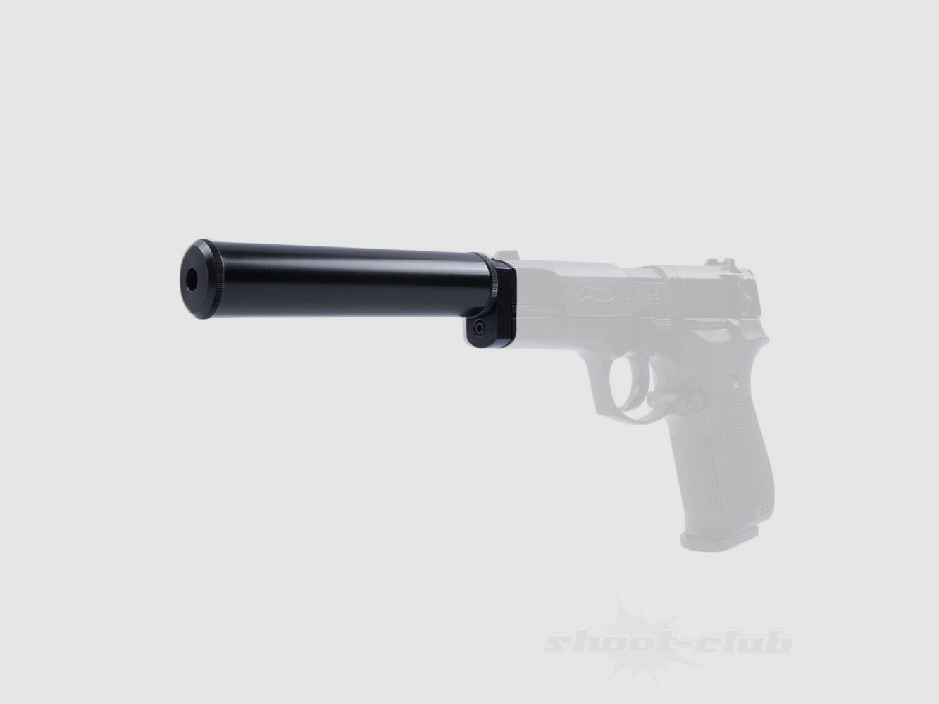 shoXx Schalldämpfer inkl. Adapter Walther CP88 Co2 Pistole