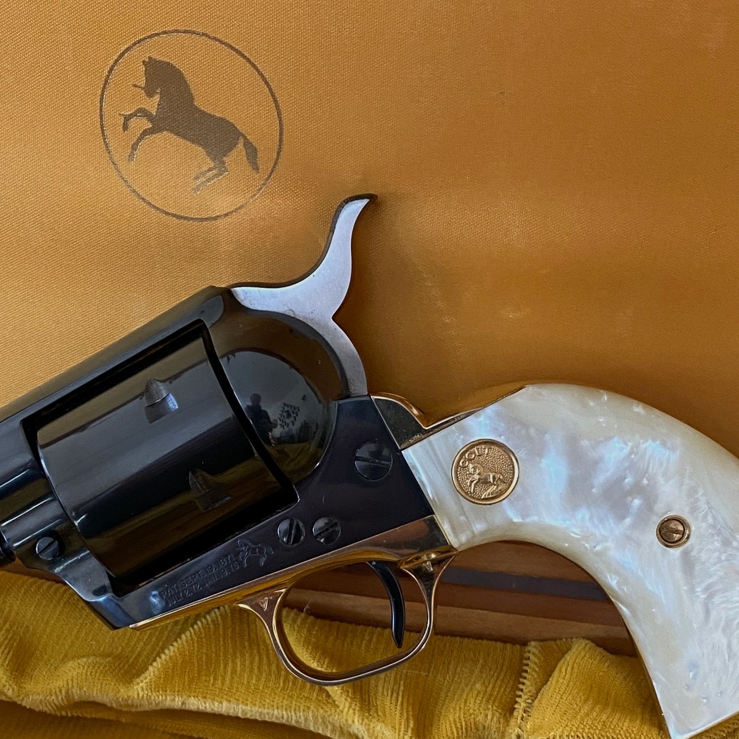 COLT SAA .45 L.C.  Sondermodell 100 Jahre 1863 West Virginia Centennial 1963