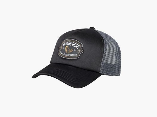 CASQUETTE SAVAGE GEAR TRUCKER BLACK
