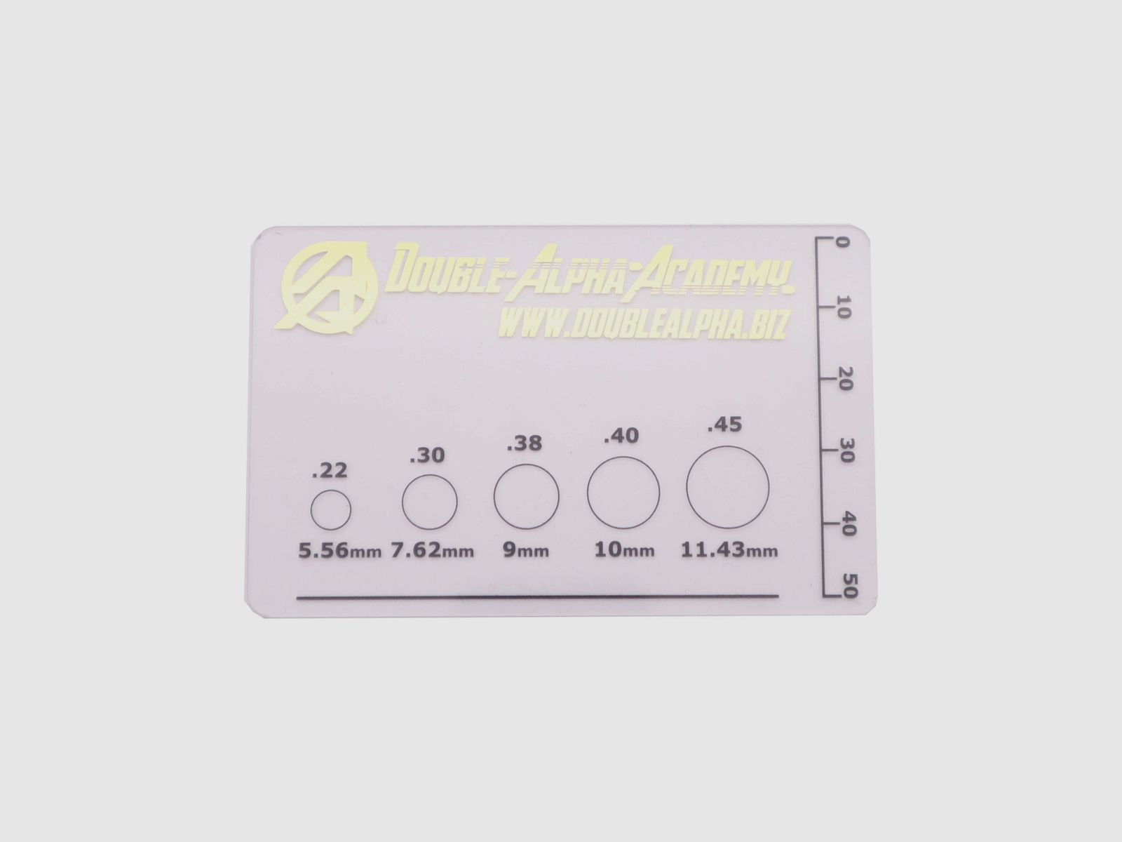 DAA IPSC Schusslochprüfer