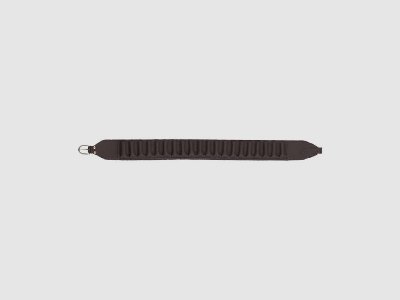 Patronengürtel aus Vollrindleder (20 Patronen) - 12 GA / 16 GA
