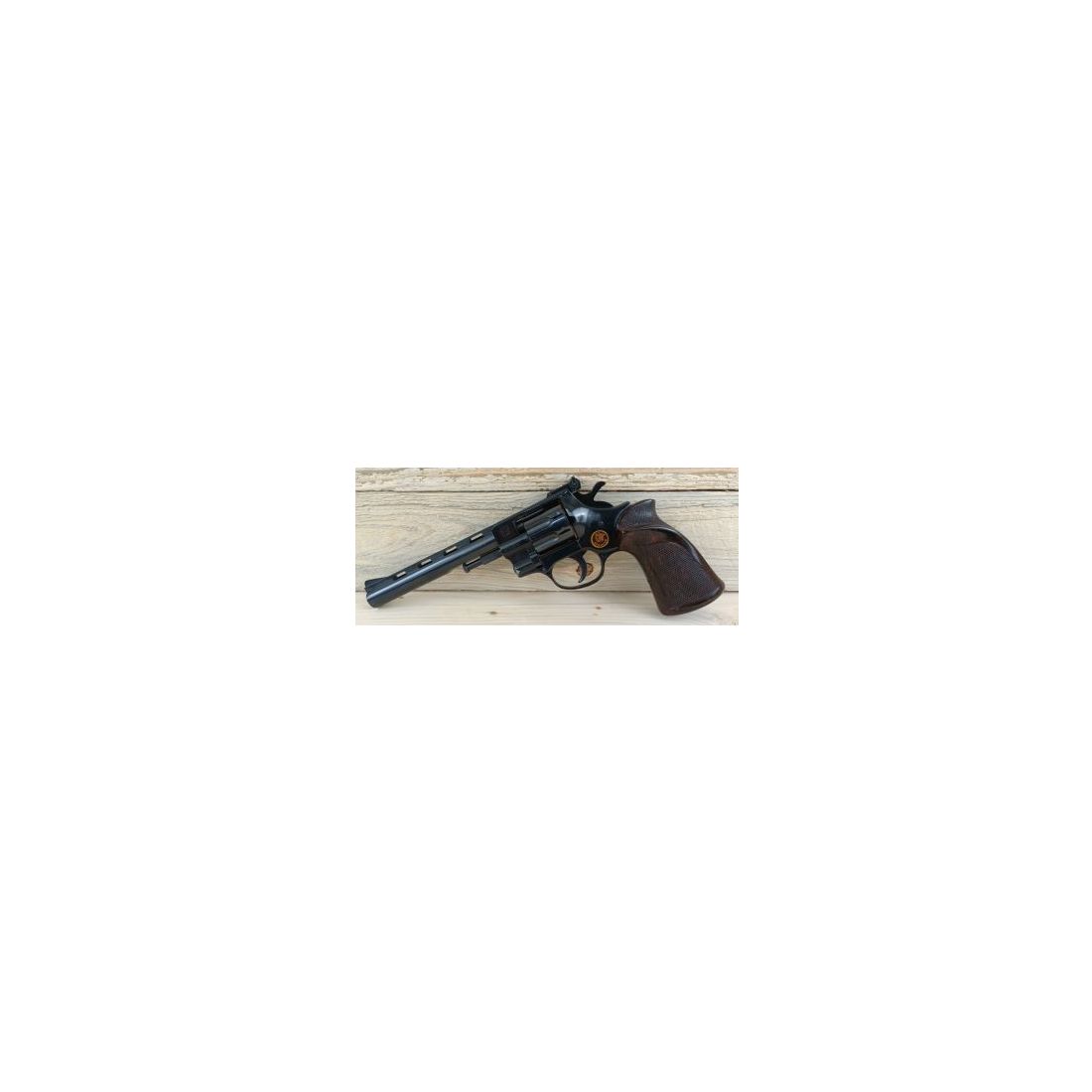 Revolver Weihrauch Arminius HW 4/6", Kal. 4mm Randzünder Nr.7 *8-Schuss-Trommel*