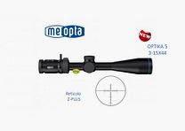 MEOPTA MEOPRO OPTIKA 5 3-15x44 RD SFP Ret.Z-PLUS