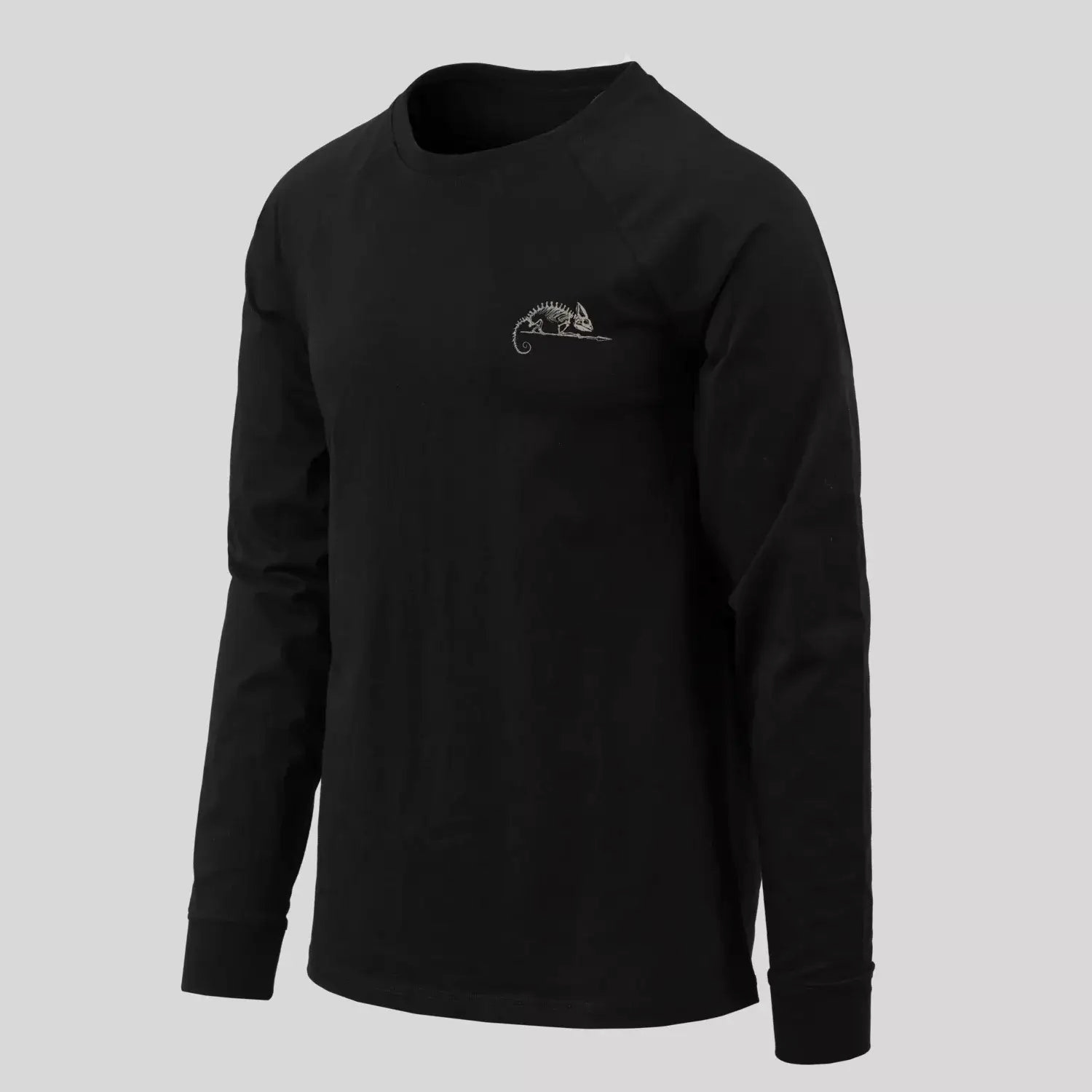 Helikon-Tex Longsleeve Logo - Nero / 3XL