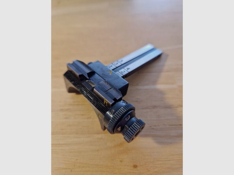 Furter Feinvisier für Schweizer K31,höhen- und seitenverstellbar