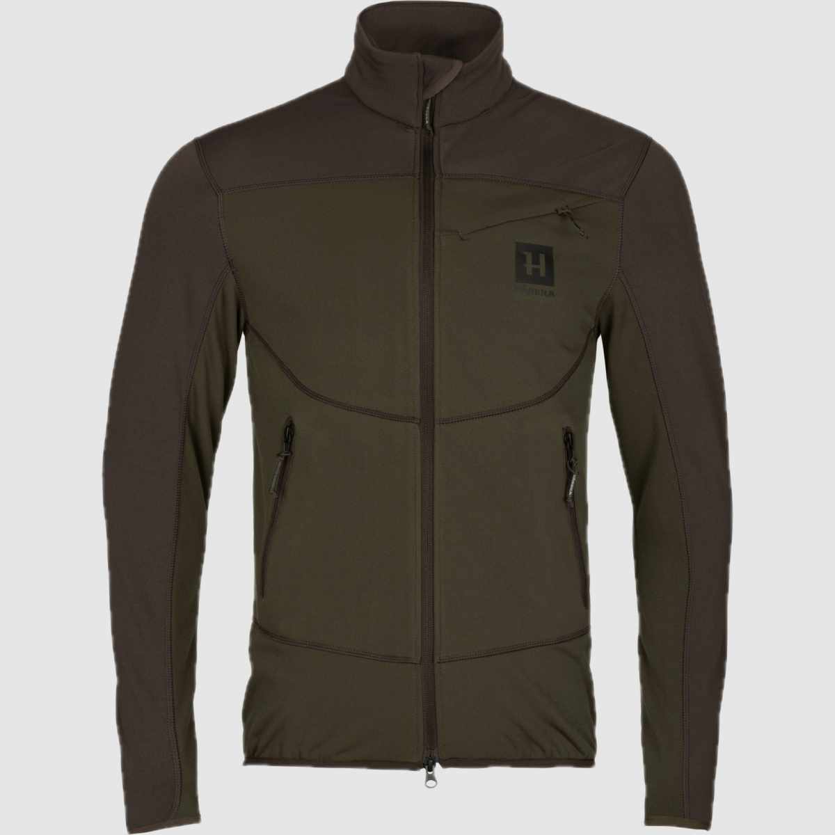 HÄRKILA Olaf Fleecejacke Willow Green/Shadow Grey