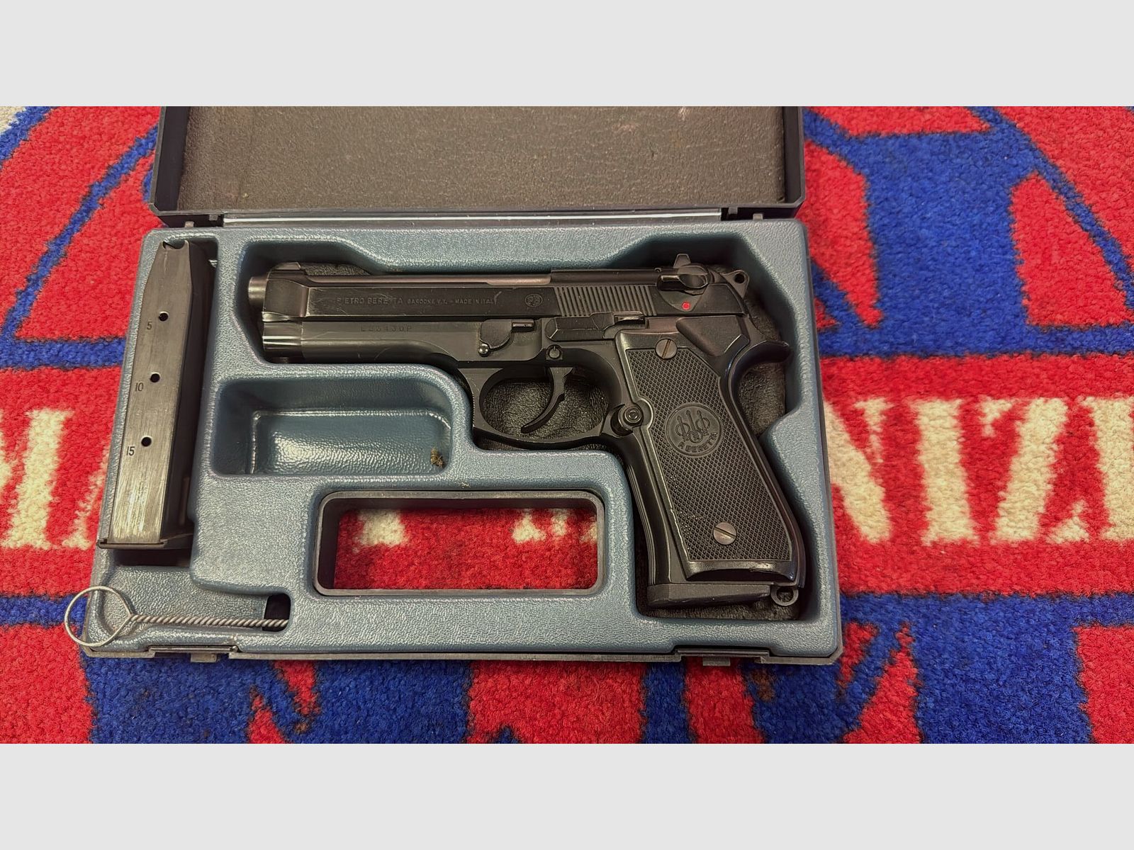 PISTOL CAL. 9X21 BRAND PIETRO BERETTA MOD. 98 FS, image 1 of 2