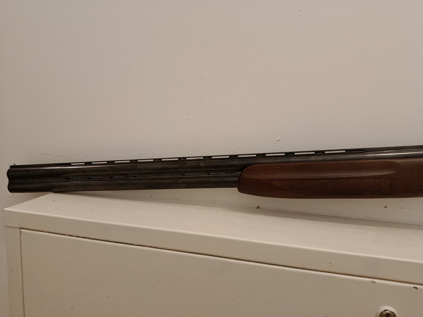 double-barreled shotgun