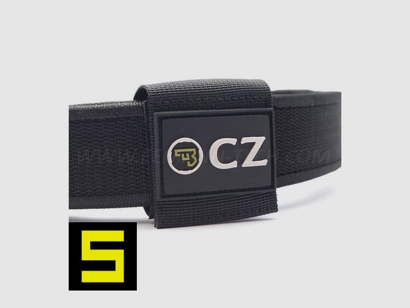 Boucle de ceinture avec logo CZ, image 1 sur 2