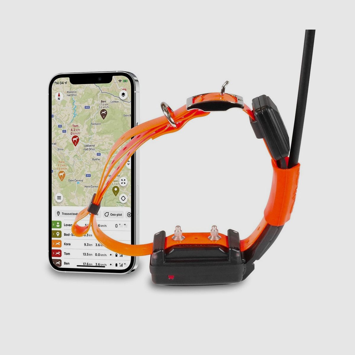Collar Dogtrace Short Adicional GPS X30-T, Bild 1 von 5