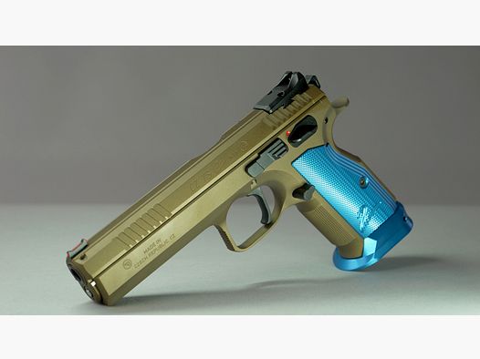 CZ TS2 Spalona Brąz "Niebieskie Niebo" 9mm Edycja Specjalna