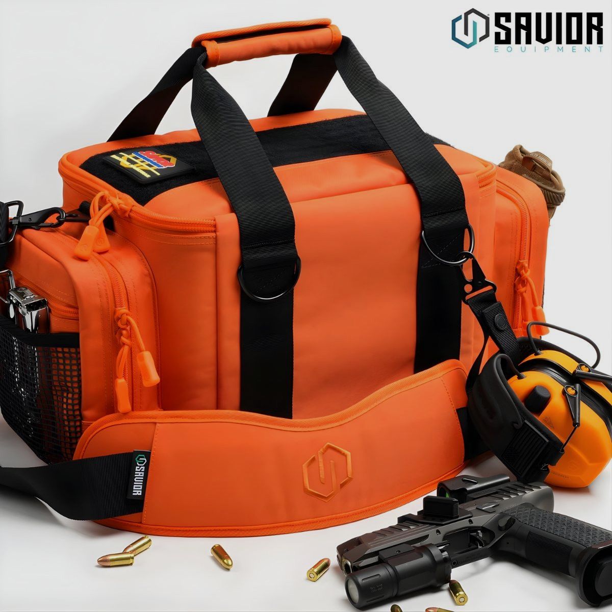 Savior - Pistol Range Bag Specialist - Hunter Orange - RA-3GUN-WS-AN, zdjęcie 6 z 7