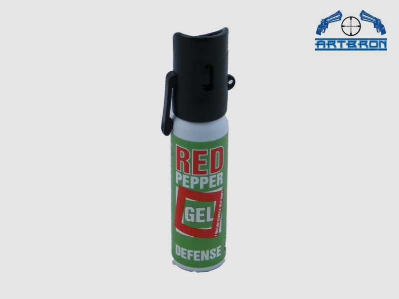 Gaz obronny Red Pepper Gel Zielony 25 ml strumień