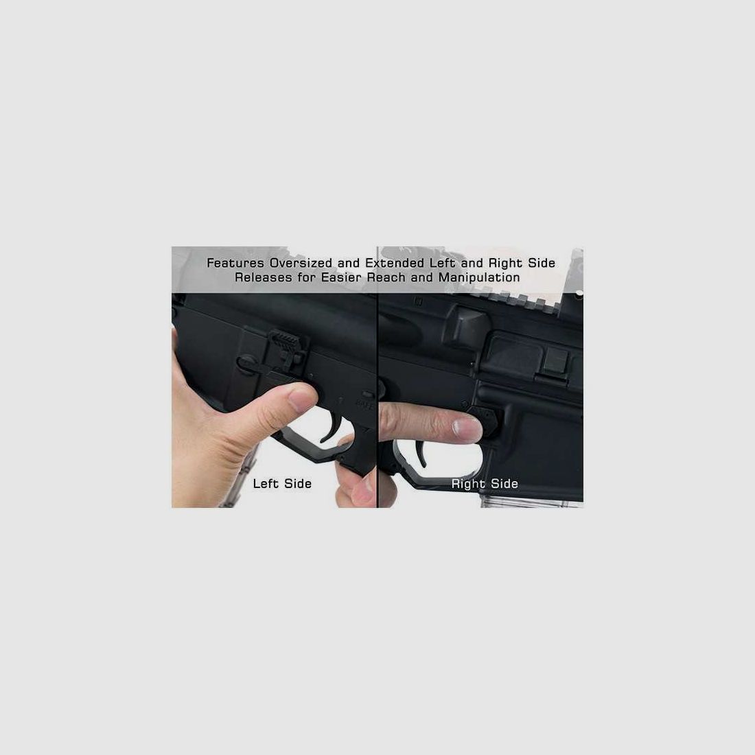 AR15 - Vergrößerte beidseitige Magazinfreigabetaste - Verschiedene Farben, Bild 1 von 3