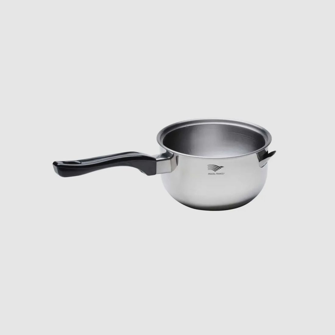 Stainless Steel Bain-Marie Pot 18/0 Ø16cm h9.5cm for all heat sources, image 2 of 6