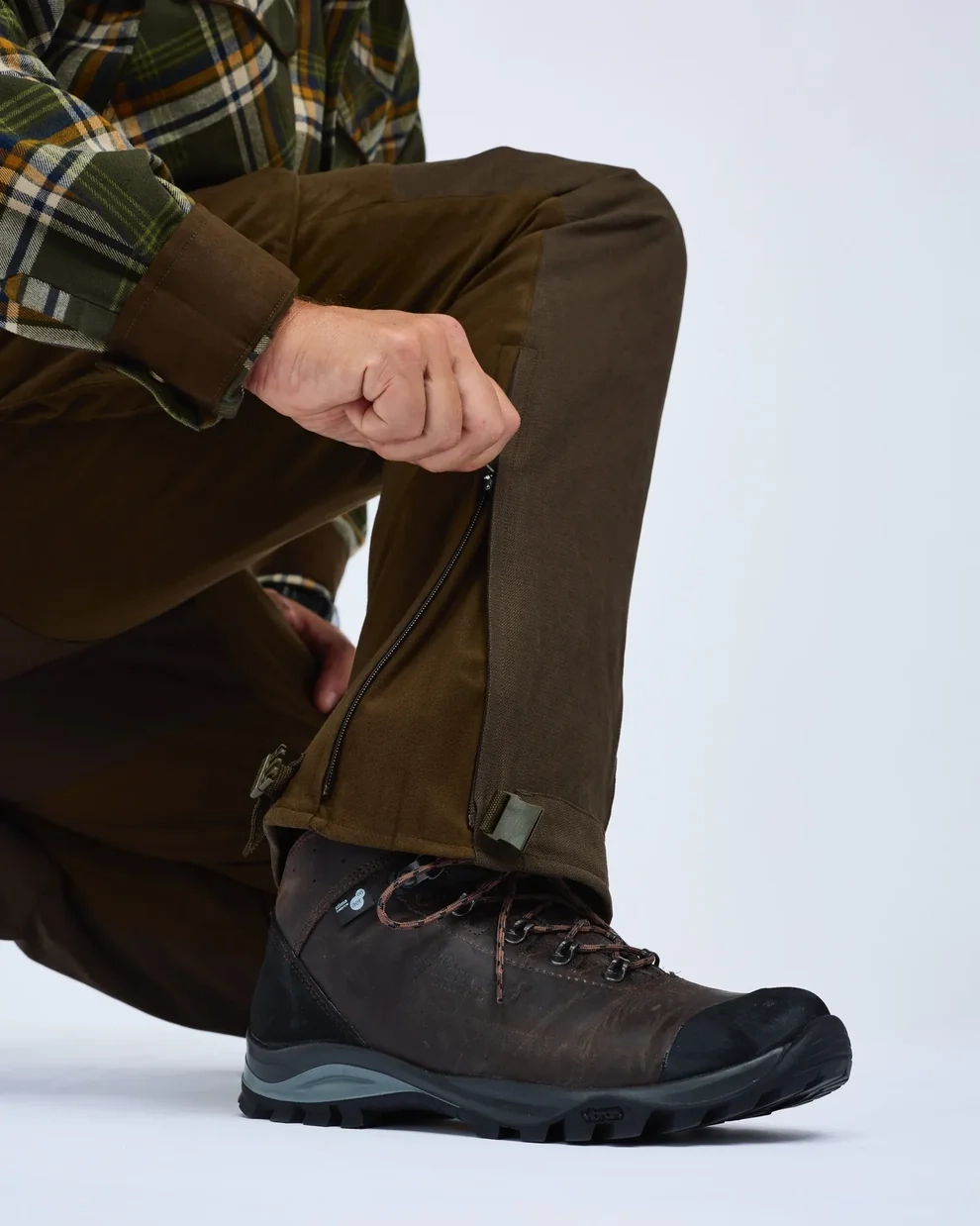 Pinewood Smaland Forest 2.0 gevoerde broek 5981 - Suede Brown, afbeelding 4 van 5