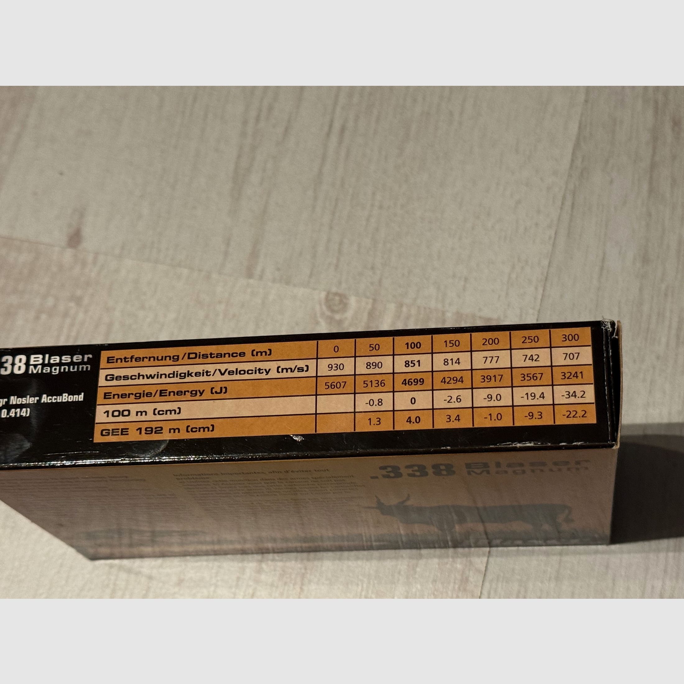 Blaser R8 Wechsellauf .338 Blaser Magnum