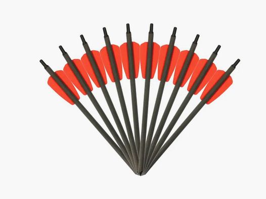 10 piezas de flechas de carbono de 15 pulgadas para el sistema EK Archery Cobra R9 / RX Nuevas y en su embalaje original