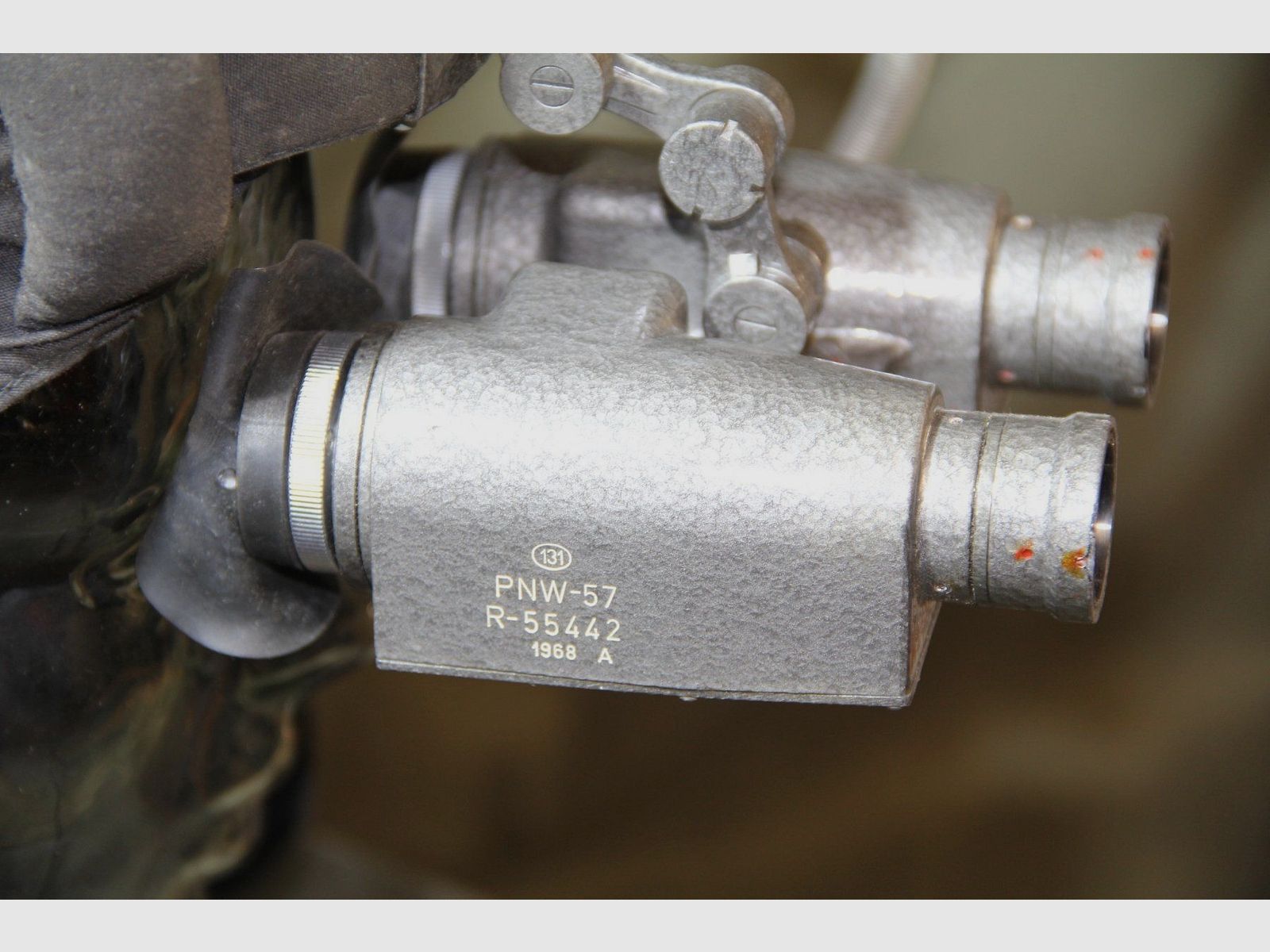 PNW 57, casco de tanque con dispositivo de visión nocturna, NVA / Polonia / URSS