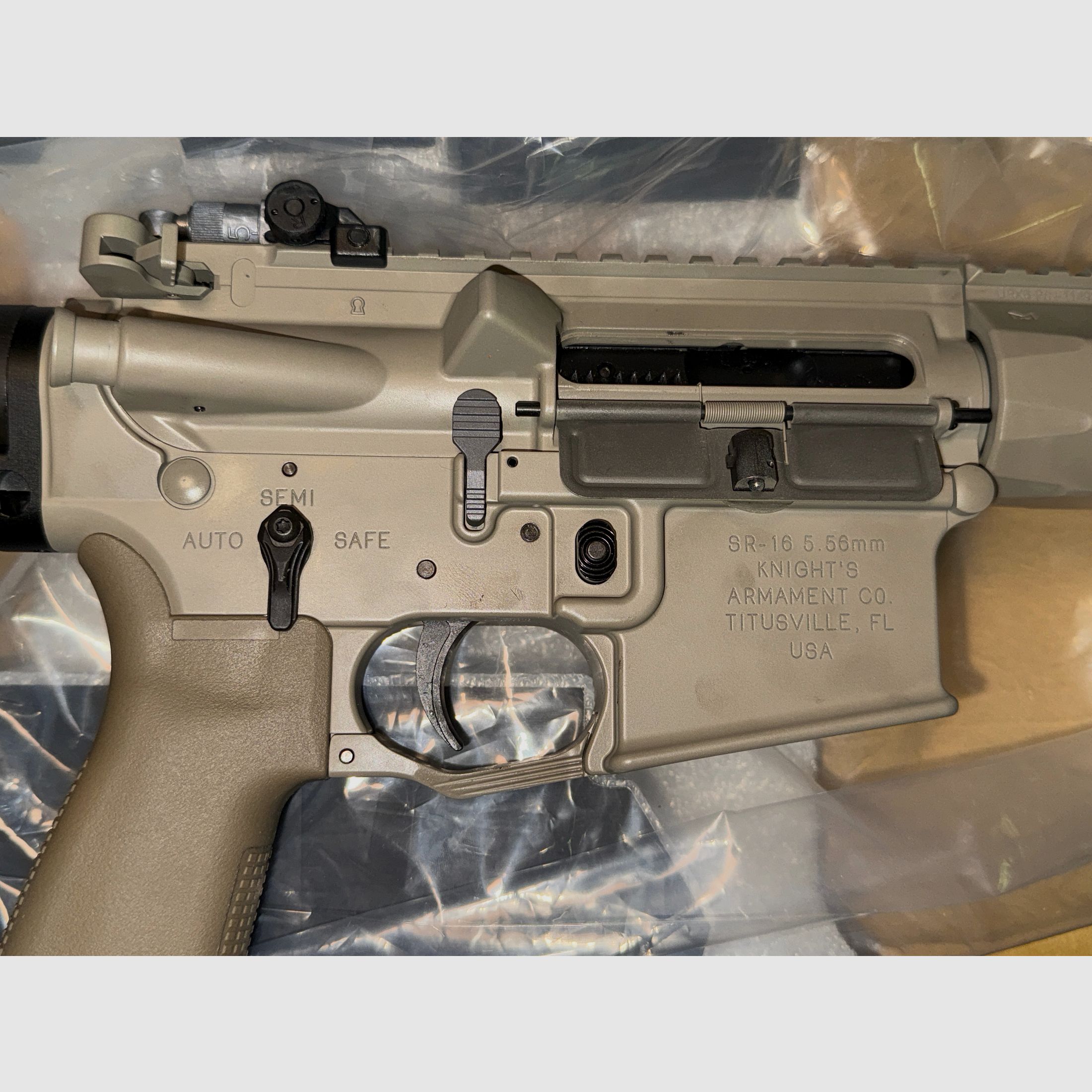 VFC L403A1 KS-1 | steel barrel | DaveCustomAirsoft KAC QD Silencer (Acetech Tracer)