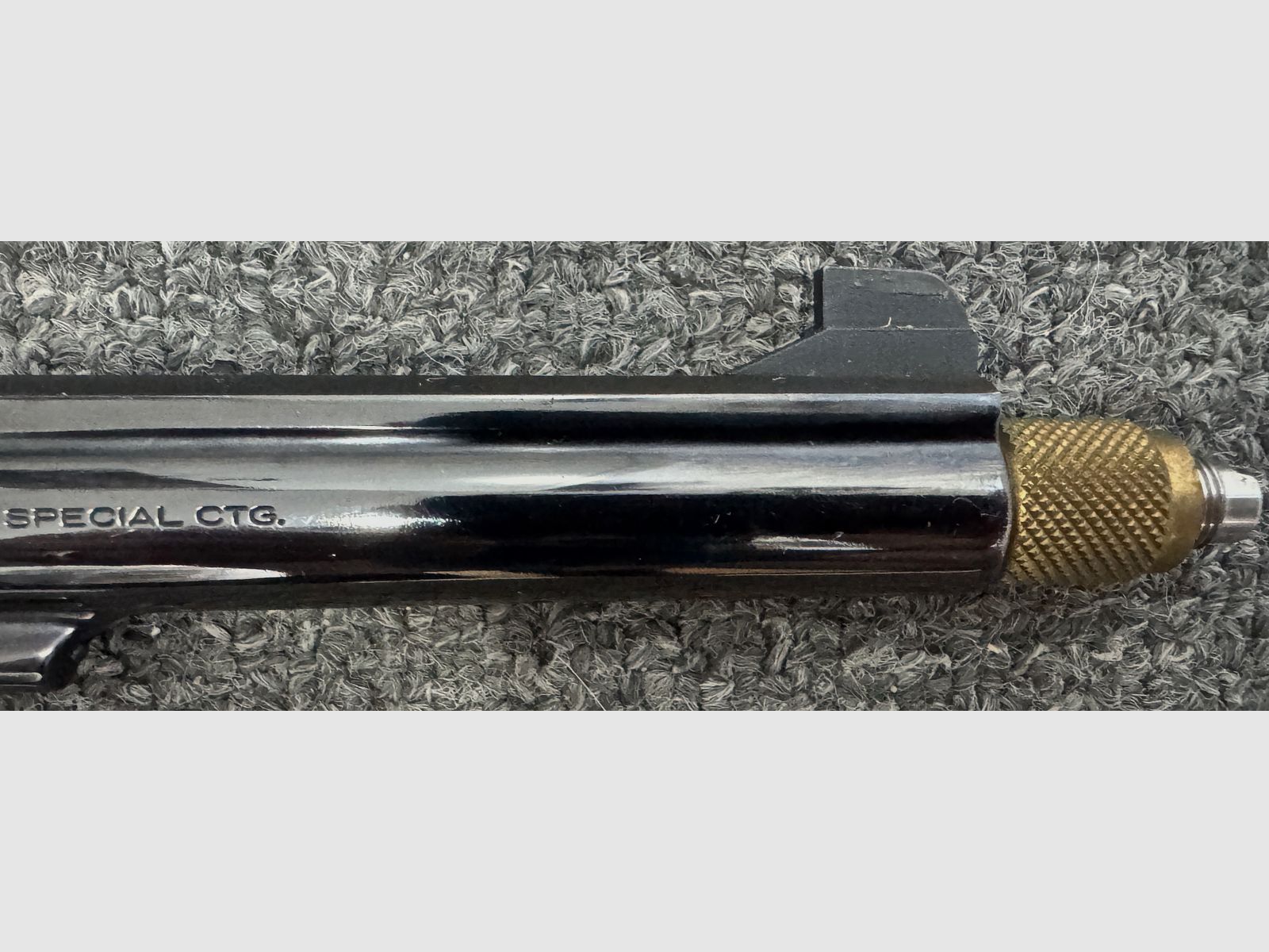 Smith & Wesson Revolver14-4 .38 Special with .22 conversion barrel
