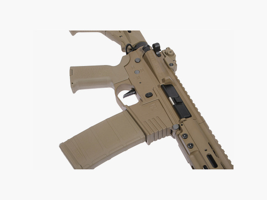 AR15 TEMPEST 2 ALPHA EAGLE ETU Tan S-AEG Softair Rifle Free from 18 Years | Delta Armory