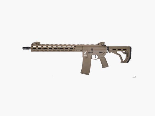 AR15 TEMPEST 2 ALPHA EAGLE ETU Tan S-AEG Softair Fucile Libero da 18 Anni | Delta Armory