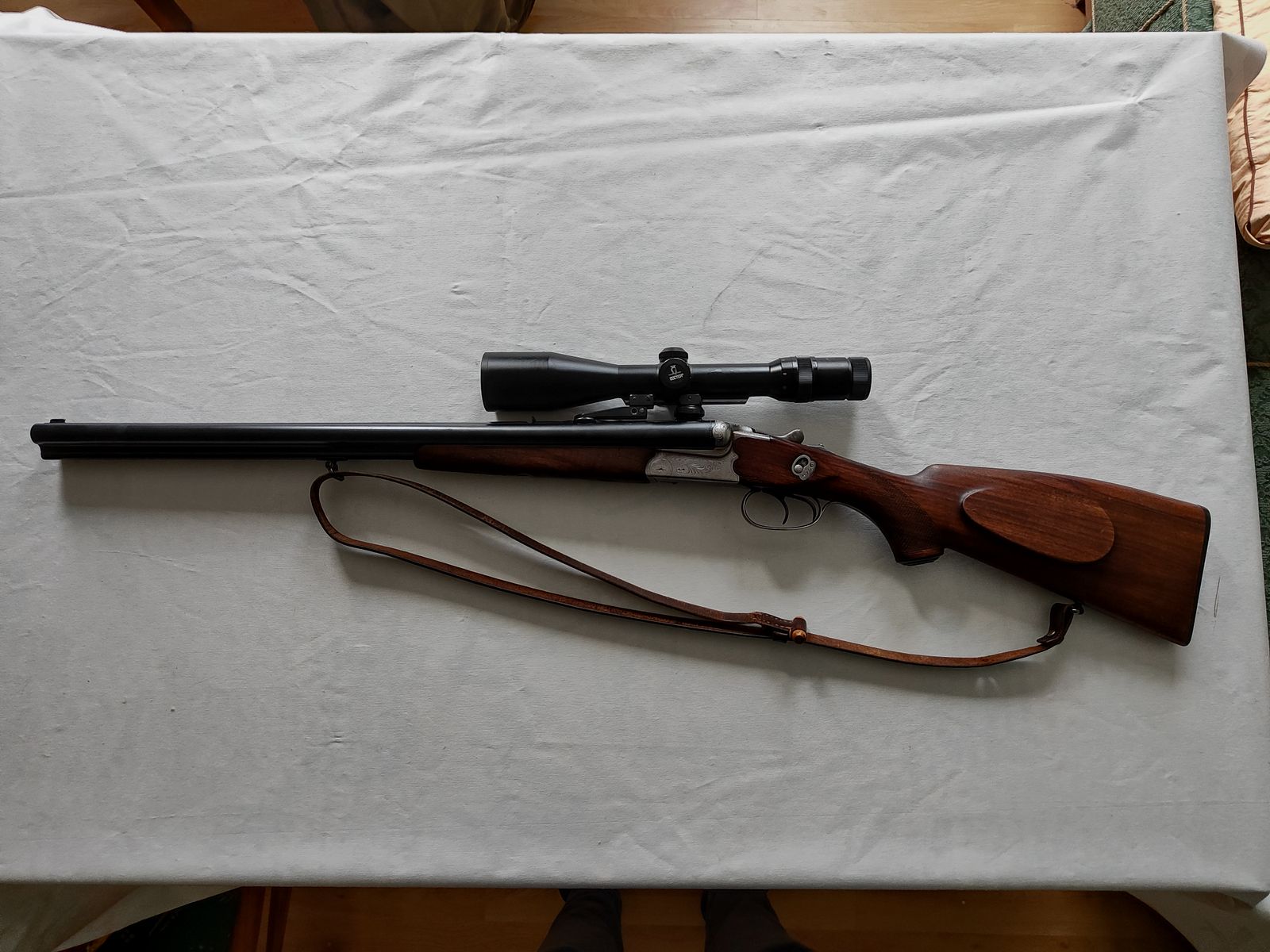 Brünner Bockbüchsflinte Kaliber 7x65 R 12/70 
