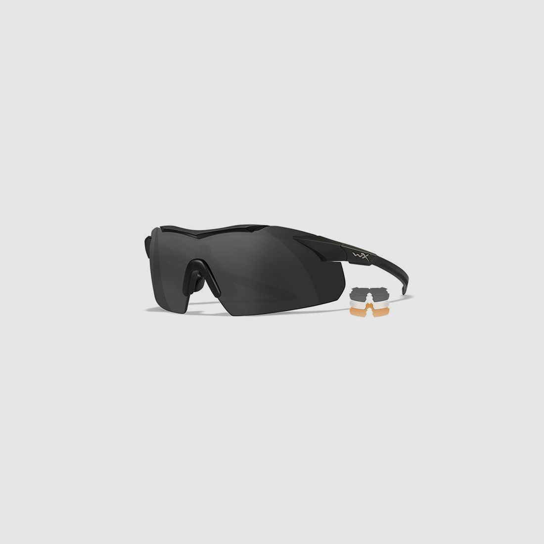 WILEY-X Sonnenbrille WX VAPOR COMM, grau/klar/helles orange, Bild 1 von 6