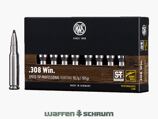 RWS Speed Tip Pro 10,7g - 165gr .308Win Short Rifle
