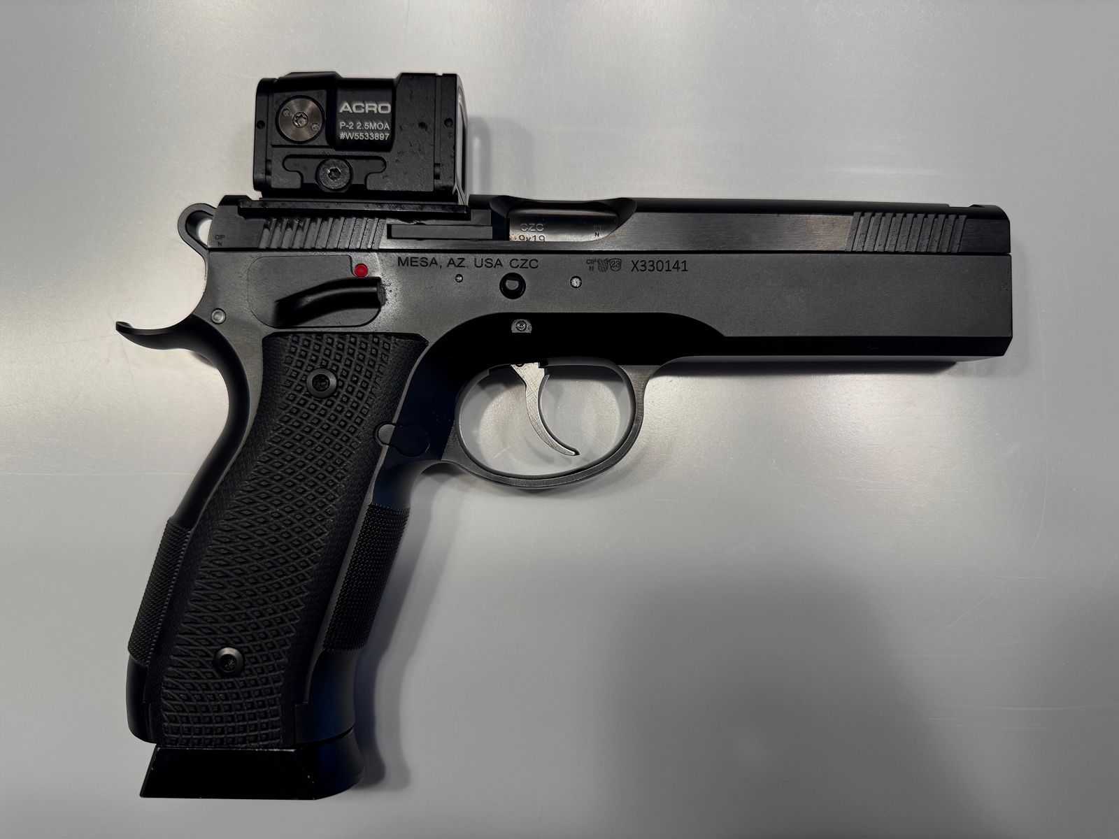 Pistola CZcustom Mod. CZC A01 LD -Listo para óptica