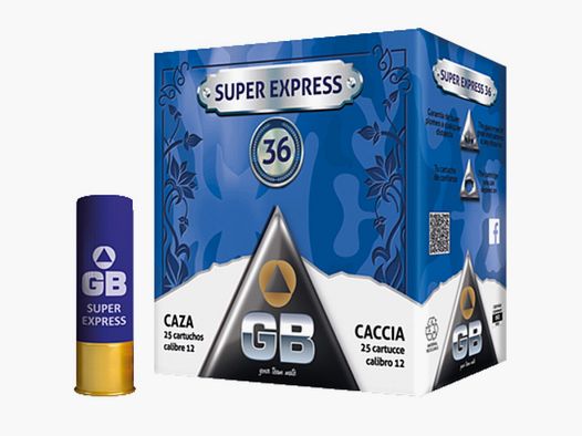GB 12/70 Super Express 3.75mm 36g
