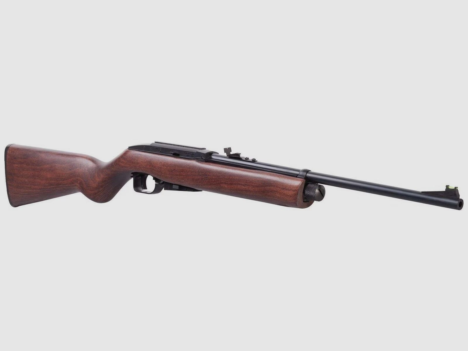 Crosman 1077 Repeat Air Holz Kal. 4.5mm, CO-2 Semi-Auto Gewehr mit 12 Schuss, 9 Joules