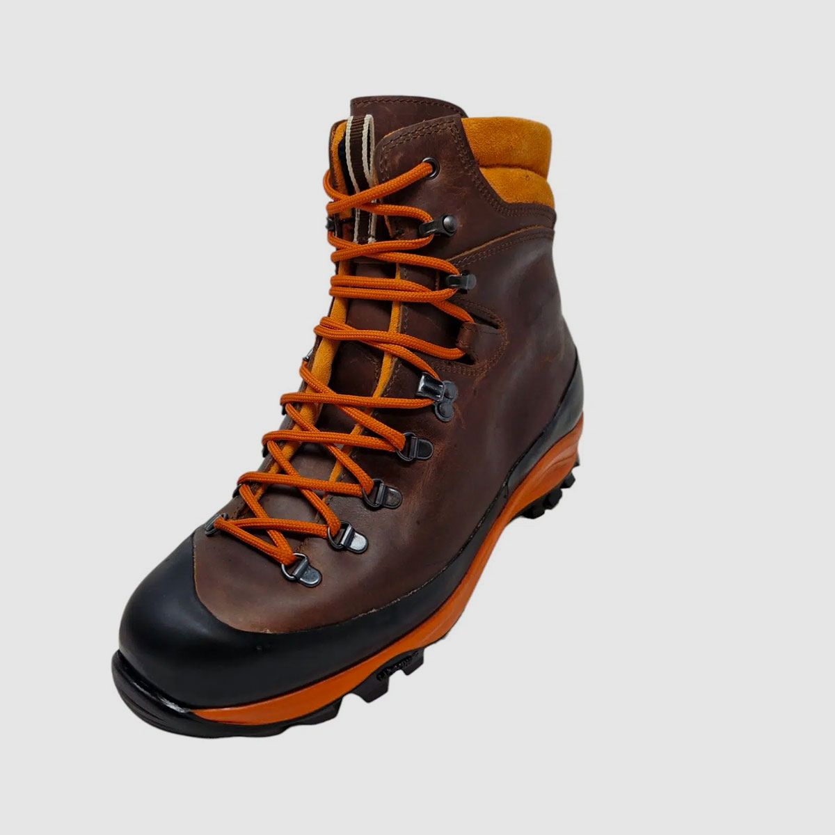 SCARPONI – CALZATURIFICIO CALTAVUTURESE – 700 NIBBIO Nubuck/Wolf Orange, image 3 of 7
