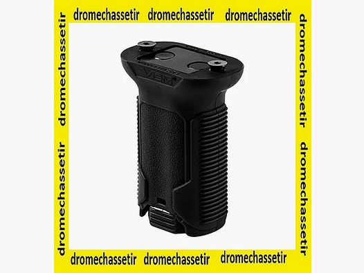 Poignée ergonomique a fixation Keymod pour garde main, noir