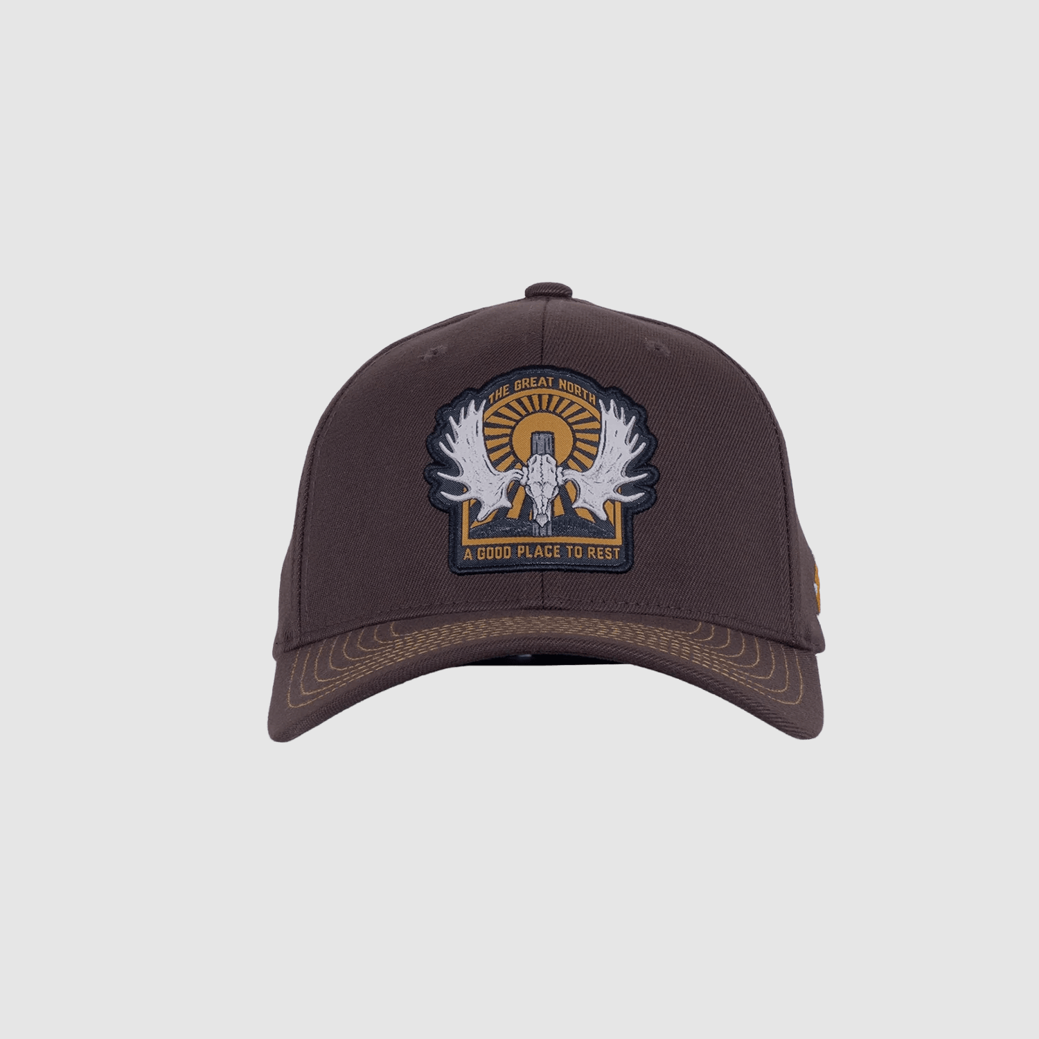 SQRTN Elchgeweih 120 Cap Braun
