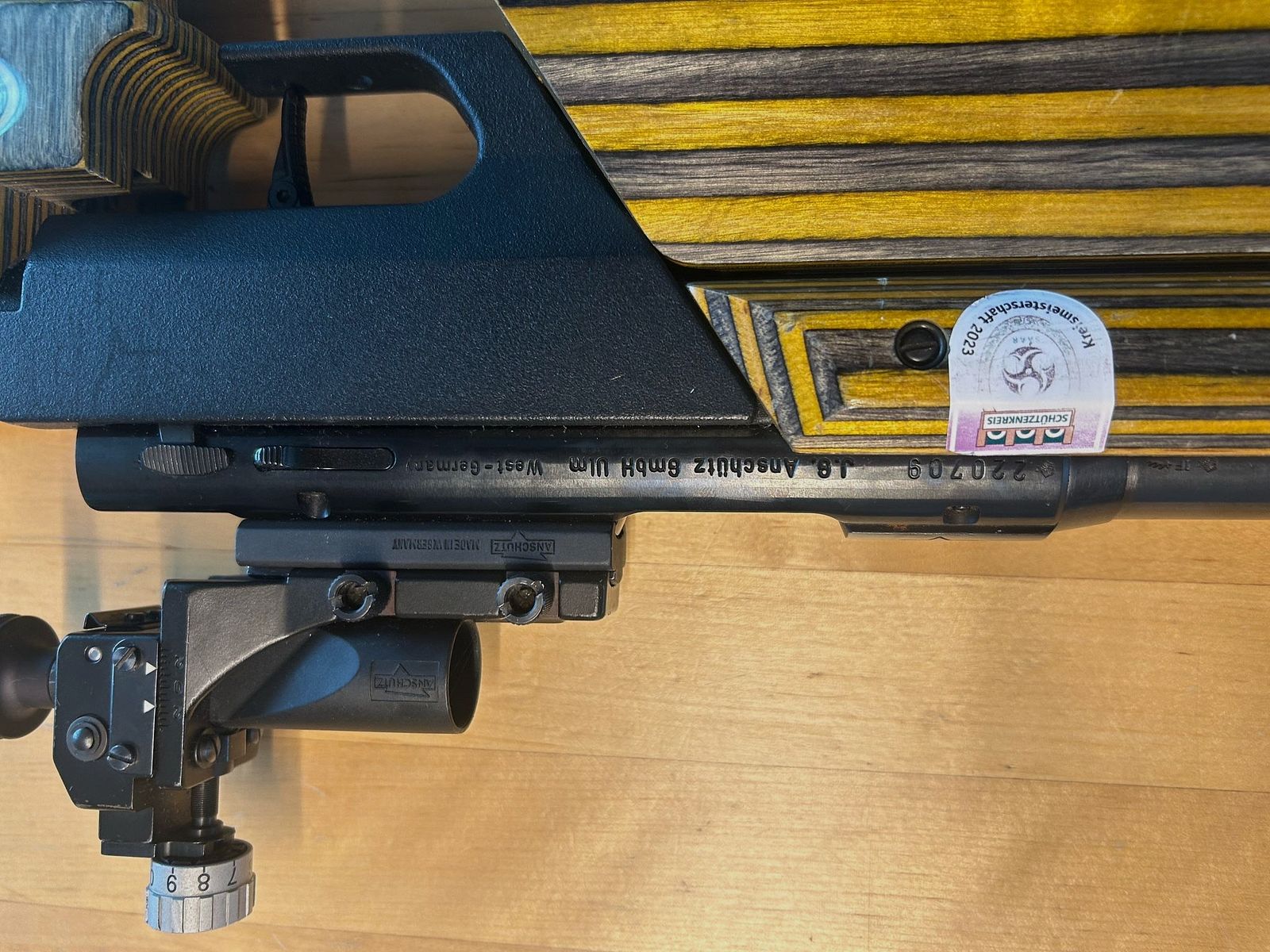 Anschütz 1807 Kleinkalibergewehr Kal. 22 lr
