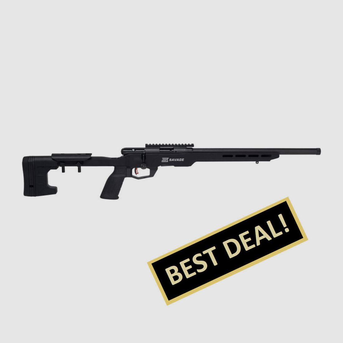 Savage B22 PRECISION .22 LR 18"/46CM 1/2"-28