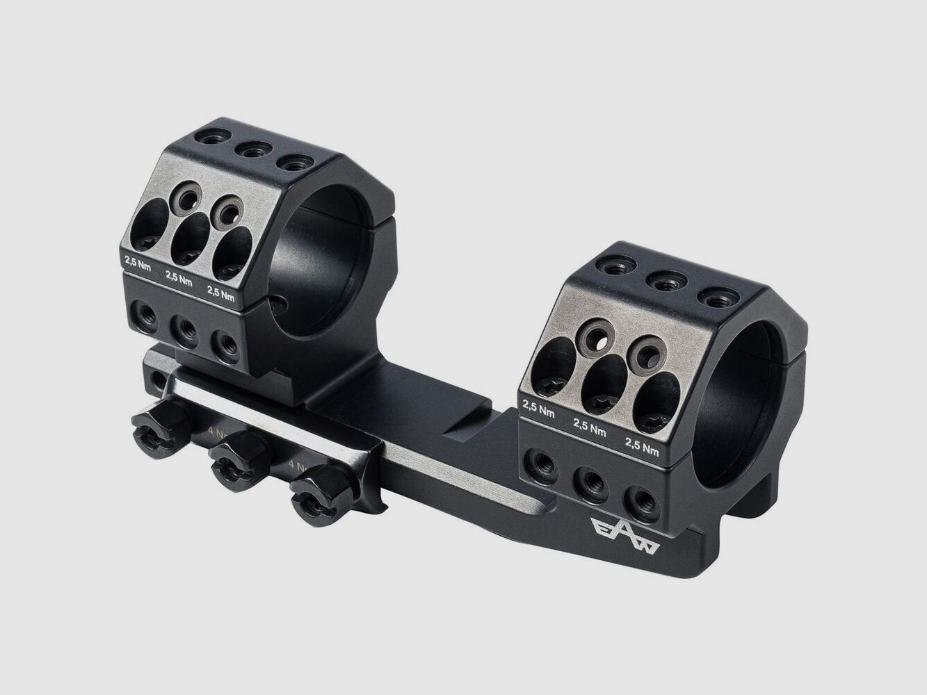 Montage EAW Block GTM pour Picatinny avec inclinaison BH/Ø: 23/30 mm