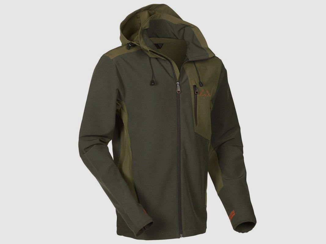 KURTKA MYŚLIWSKA MĘSKA SWEDTEAM LYNX ANTIBITE HUNTING JACKET GREEN, zdjęcie 2 z 4