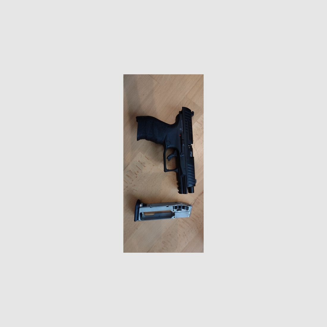 Walther CCQ, 21 Schuss Diabolo, Blowback