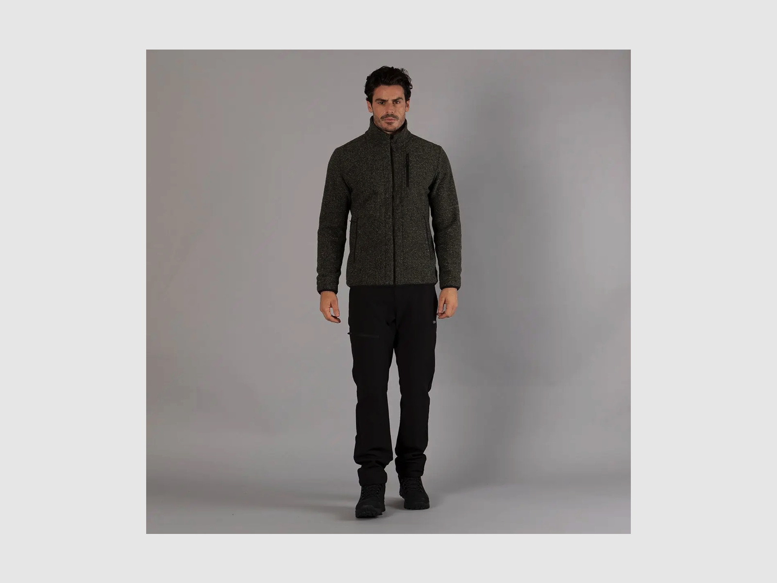 CMP Fleece Jacke Heren recycelt Forest Mel.